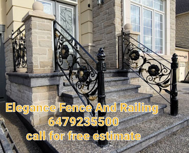 Elegance Fence| Steel Railing Design| Railing Service Brampton
